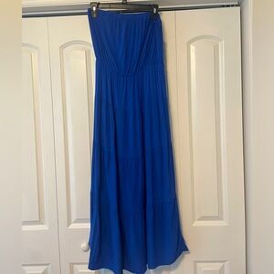 Royal Blue Maxi Dress